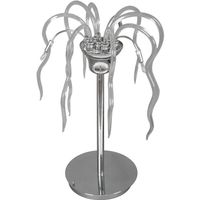 sobremesa erfoud 3xg4 12v al50xd30cm cromo