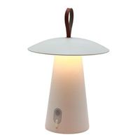 lampara de mesa led inalambrica h29cm fungy