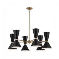 lampara de techo phix 6 luces