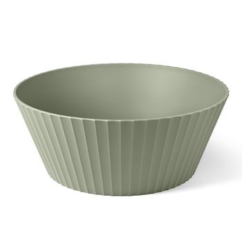 Ensaladera de polipropileno verde mate diam. 30cm