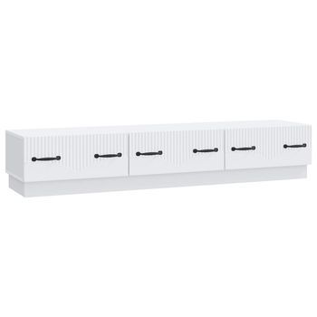 Mueble De Tv Con Cajón 147 X 34,5 X 27 Cm Madera De Ingeniería Vidaxl