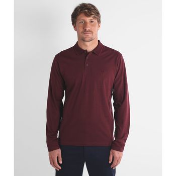 Oxbow Polo Polo manches longues NAVAL para hombre