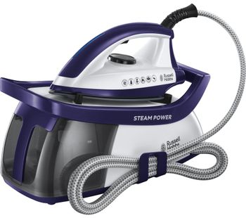 RUSSELL HOBBS Steam Power 100 Steam Generator Iron - Blue, Purple