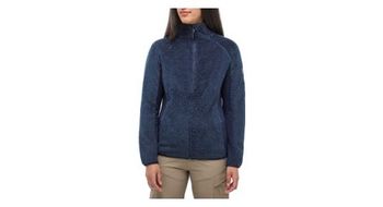 Forro polar chamonix highloft azul de mijo para mujer