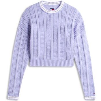 Tommy Jeans Jersey Tjw Boxy Flag Cable para mujer