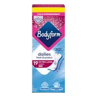 bodyform dailies extra long liners