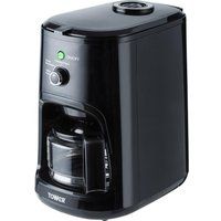 tower t13005 bean to cup coffee machine - black black