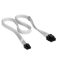 cable de alimentacion interna corsair cp-8920451 8-pin eps12vatx12v blanco 75 cm