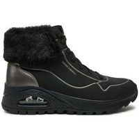skechers botines uno rugger-fall shimmer black 167993bkpw para mujer