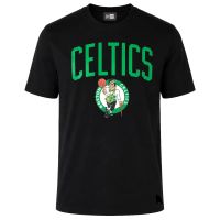 camiseta boston celtics team logo new era negra