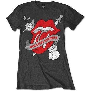 The Rolling Stones Camiseta manga larga RO2076 para mujer