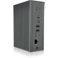 RaidSonic IB-DK2262AC base para portátil y replicador de puertos Alámbrico USB 3.2 Gen 1 (3.1 Gen 1)