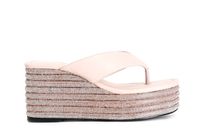 chanclas de napa con cuna de pedreria powder