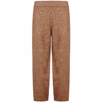 deha pantalones lounge knitted carrot-fit para mujer