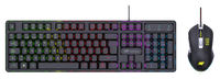 teclado  raton netway gaming rgb xk301