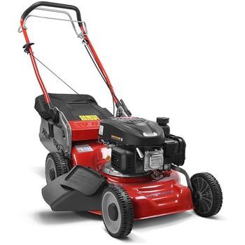 WEIBANG Cortacésped a Gasolina WB 455SCR, Motor Loncin 139 CC, Corte 45 cm, Tracción, Función 3 en 1, Chasis de Acero