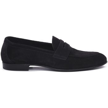 Luca Rossi Mocasines BLU CAMOSCIO para hombre