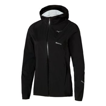 Mizuno Trail Waterproof 20K  Chaqueta para correr Mujeres - negro