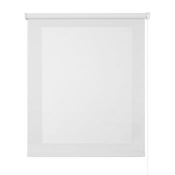 Estores Screen Translucido Y Aislamiento Térmico Estor Estor Enrollable Con Tejido Técnico Blanco 160 X 180 Cm