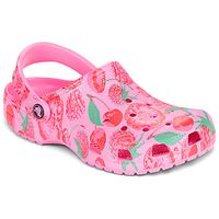 crocs zuecos classic summer fruit clog para mujer