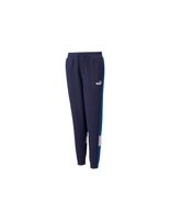 pantalones largos puma essential colorblock boy dark blue