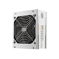 fuente de alimentacion cooler master mwe gold 1050w 80 plus gold modular blanca
