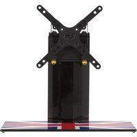 avf b200uk 450 mm tv stand with bracket - union jack