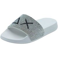 sun68 chanclas x36211 slippers strass logo para mujer