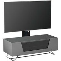 chromium 2 cantilever cro2-1000bkt-gr 1000 mm tv stand with bracket - grey grey
