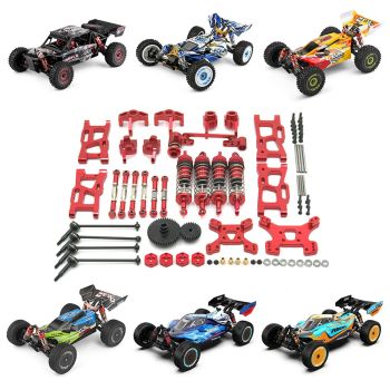 Piezas de actualización de metal para el coche teledirigido WLtoys 144001 144010 124017 124019 Rlaarlo 1/14 1/12 AM X12