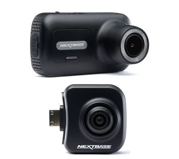 NEXTBASE 322GW Full HD Dash Cam & NBDVRS2RFCZ Full HD Rear View Dash Cam Bundle - Black, Black