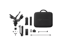gimbal - dji rs 5 combo 14h autonomia seguimiento inteligente bluetooth pantalla tactil oled color 18r bloqueos ejes automaticos 2a gen negro