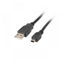 lanberg cable mini usb a usb 20 18m negro