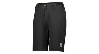 Pantalones cortos scott trail flow black skin para mujer