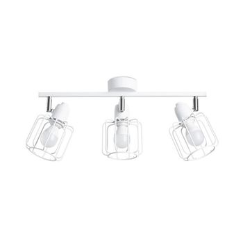 Regleta naxa blanco, 3 luces