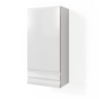 armario de bano fredd blanco alto brillo 77 x 364 cm vicco
