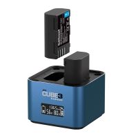 cargador hahnel procube3 compatible con panasonic dmw-blc12 blf19 blj31 blk-22