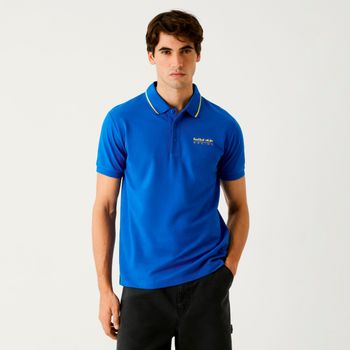 Pepe Jeans Polo Tipped Logo Polo Azul RM540013-554