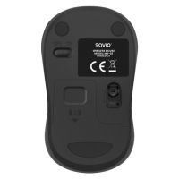 raton savio inalambrico 1000 dpi bluetooth usb compacto negro receptor incluido