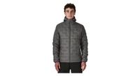 patagonia micro puff hoody gris hombre