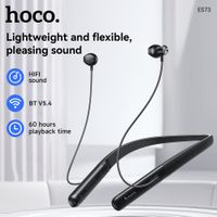 hoco-auriculares inalambricos con banda para el cuello comodos bluetooth 54 altavoz de 14mm audio estereo hifi deportivos compatibles con telefono inteligente