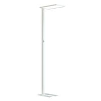 lampara de pie aluminio  195 cm