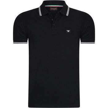 Cappuccino Italia Polo Applique Pique para hombre