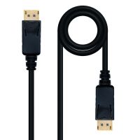 cable nanocable displayport 12 macho 10 m negro