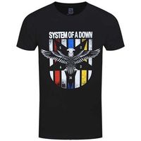 system of a down camiseta manga larga eagle colours para mujer