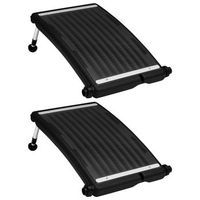 paneles calefactores solares de piscina curvos 2 uds 725x46 cm vidaxl