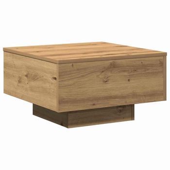 Mesa De Centro 55x55x31 Cm  - Marrón