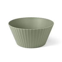 ensaladera de polipropileno verde mate diam 25cm