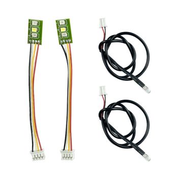 LDR / C LDP06 1/12 Kit de luces LED de señal de giro de repuesto para coche Unimog RC L0055 Modelos de vehículos, piezas