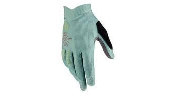 Guantes largos para mujer leatt mtb 1 0 gripr verde claro